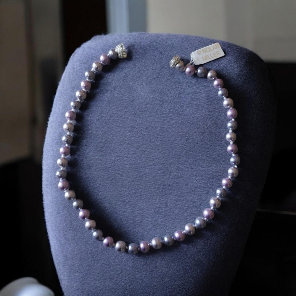 Nolan Miller multicolor fashion pearl necklace - Picture 6 of 7